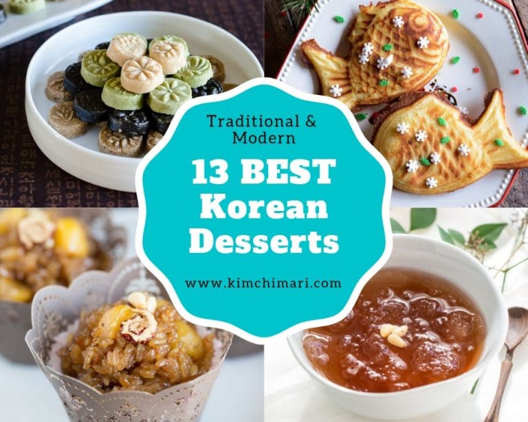 13 Best Korean Desserts (Traditional and Modern) Kimchimari