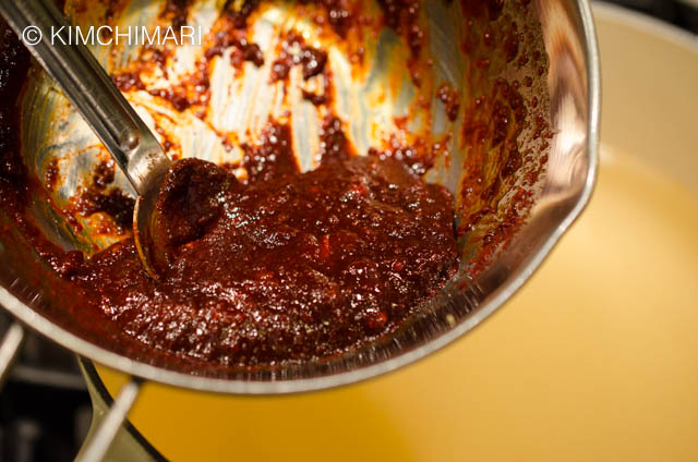 Seasoning Sauce For pollock roe Stew Al Tang