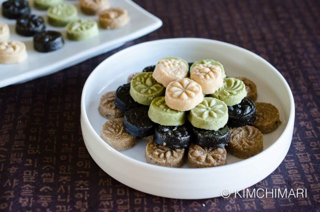 Korean Tea Cookies