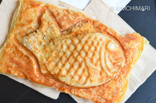 Bungeoppang made with Croissant dough
