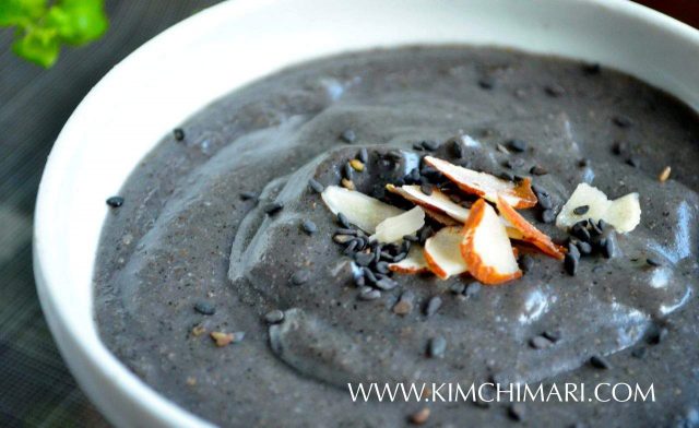 Black Sesame Porridge (Heukimja Juk)