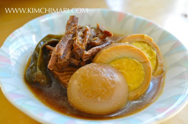 Korean Beef Side Dish (JangJoRim) 