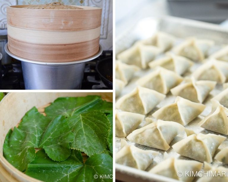 Summer Vegetarian Dumplings (Hobak Pyeonsu) Kimchimari