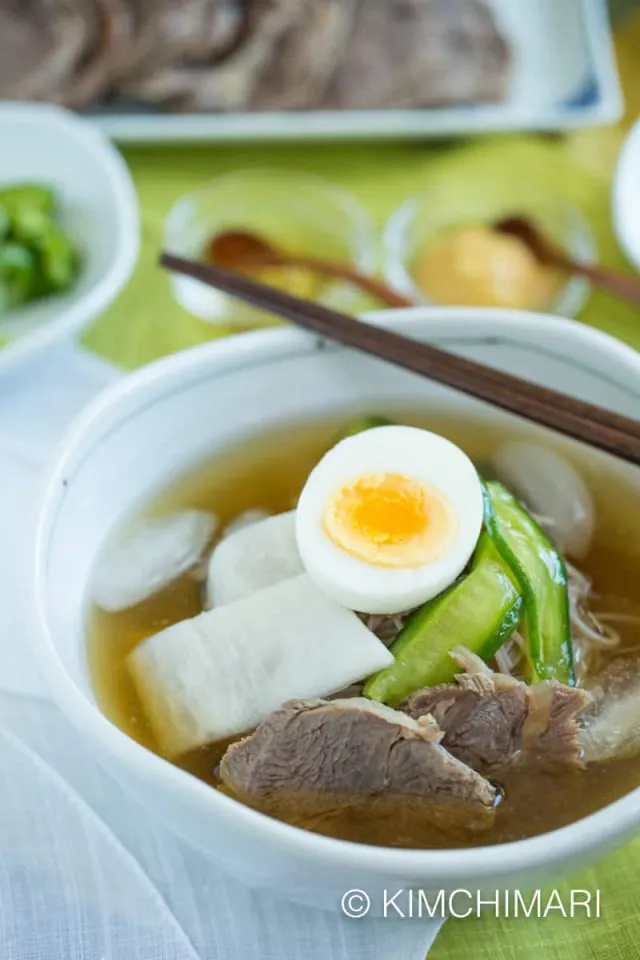 Cold Noodle Soup (Mul Naengmyeon)