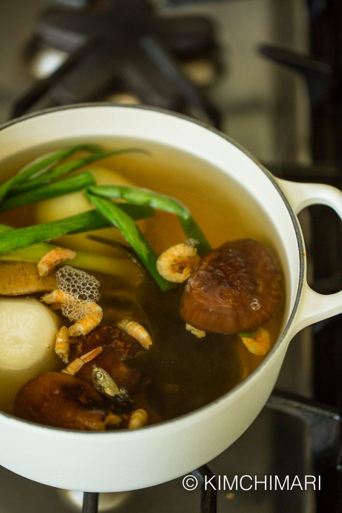 Anchovy Broth for Korean Recipes Kimchimari