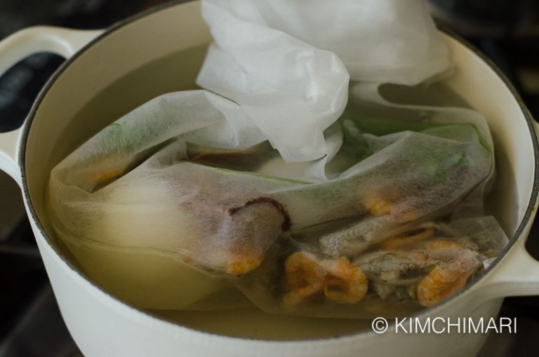 Anchovy Broth for Korean Recipes Kimchimari