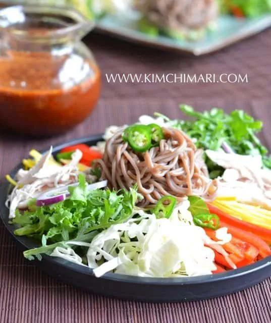 Buckwheat Noodle Salad (Makguksu)