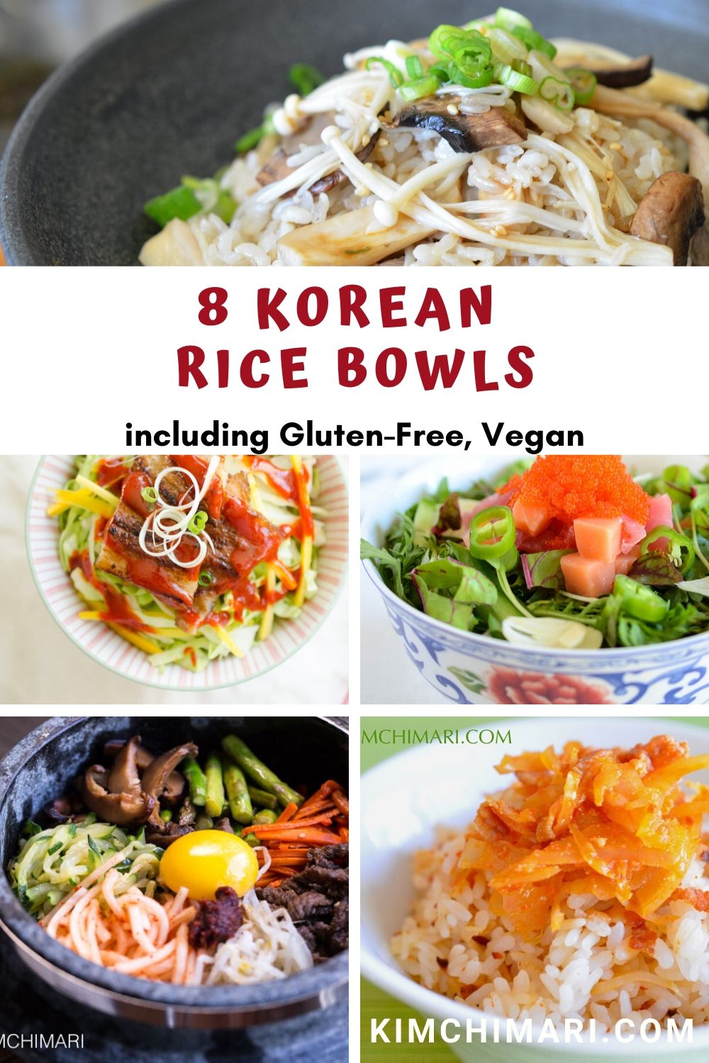 8 Korean Rice Bowl Recipes for Every Diet Kimchimari