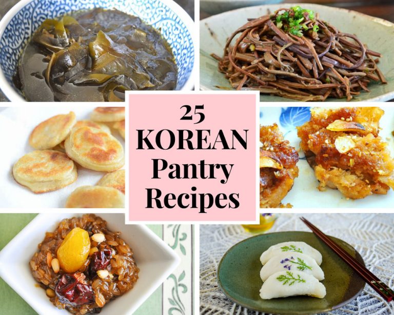 25 Korean Pantry Recipes including 5 Desserts Kimchimari