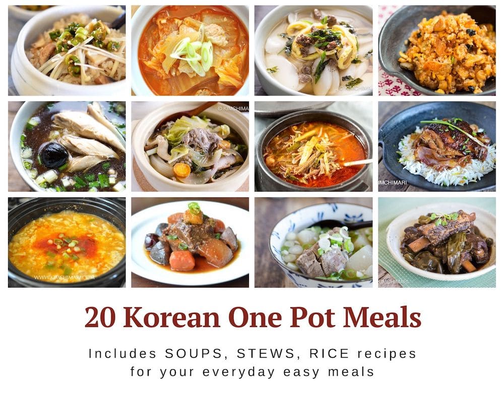 20 Korean One Pot Meals 1 