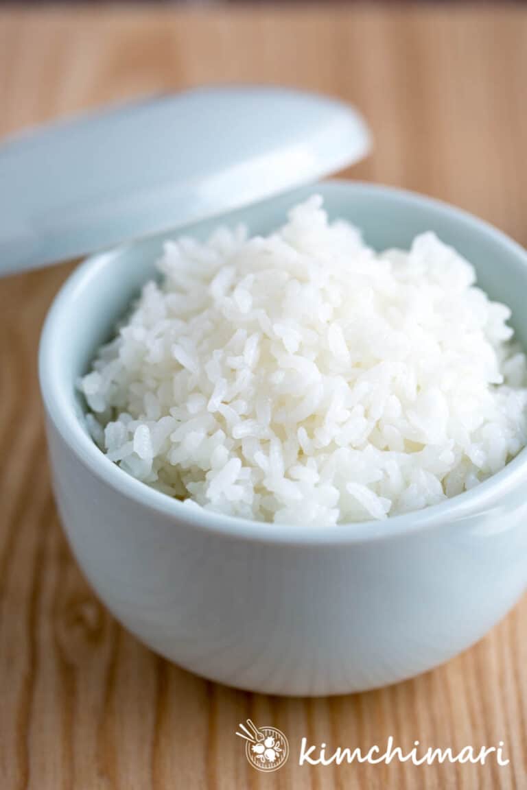 How to make Korean Rice on Stovetop Kimchimari