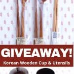 wooden utensil giveaway