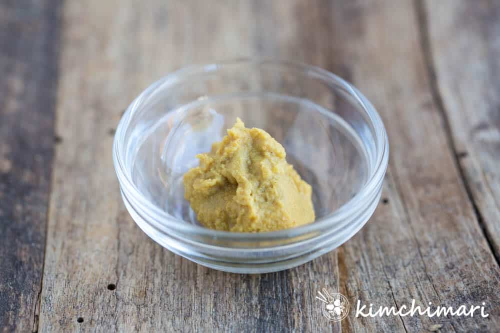 korean hot mustard gyeoja paste