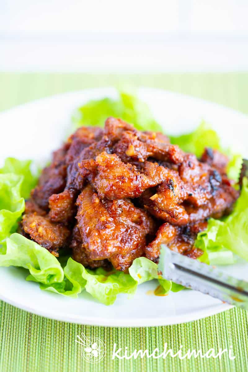 EASY Oven Roasted Korean Pork Belly - Kimchimari