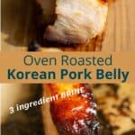 oven roasted pork belly pin