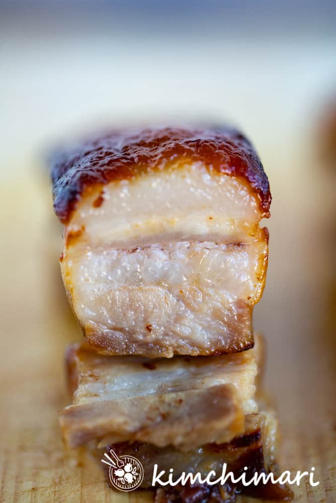 EASY Oven Roasted Korean Pork Belly - Kimchimari