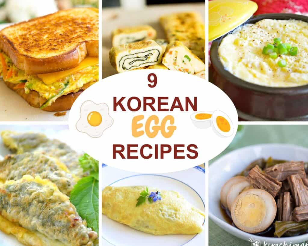 6 Images of Korean Egg Recipes for Easter