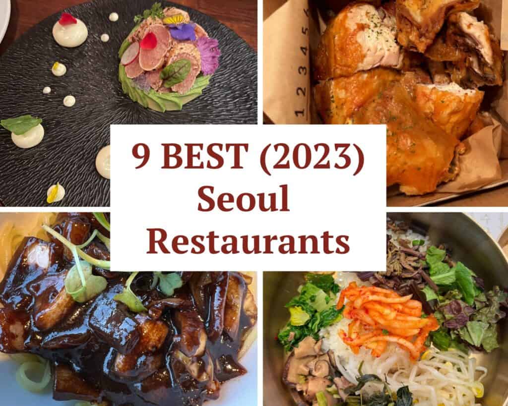 bibimbap fried chicken pics of best seoul restaurants