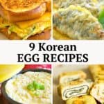 korean egg recipes pin
