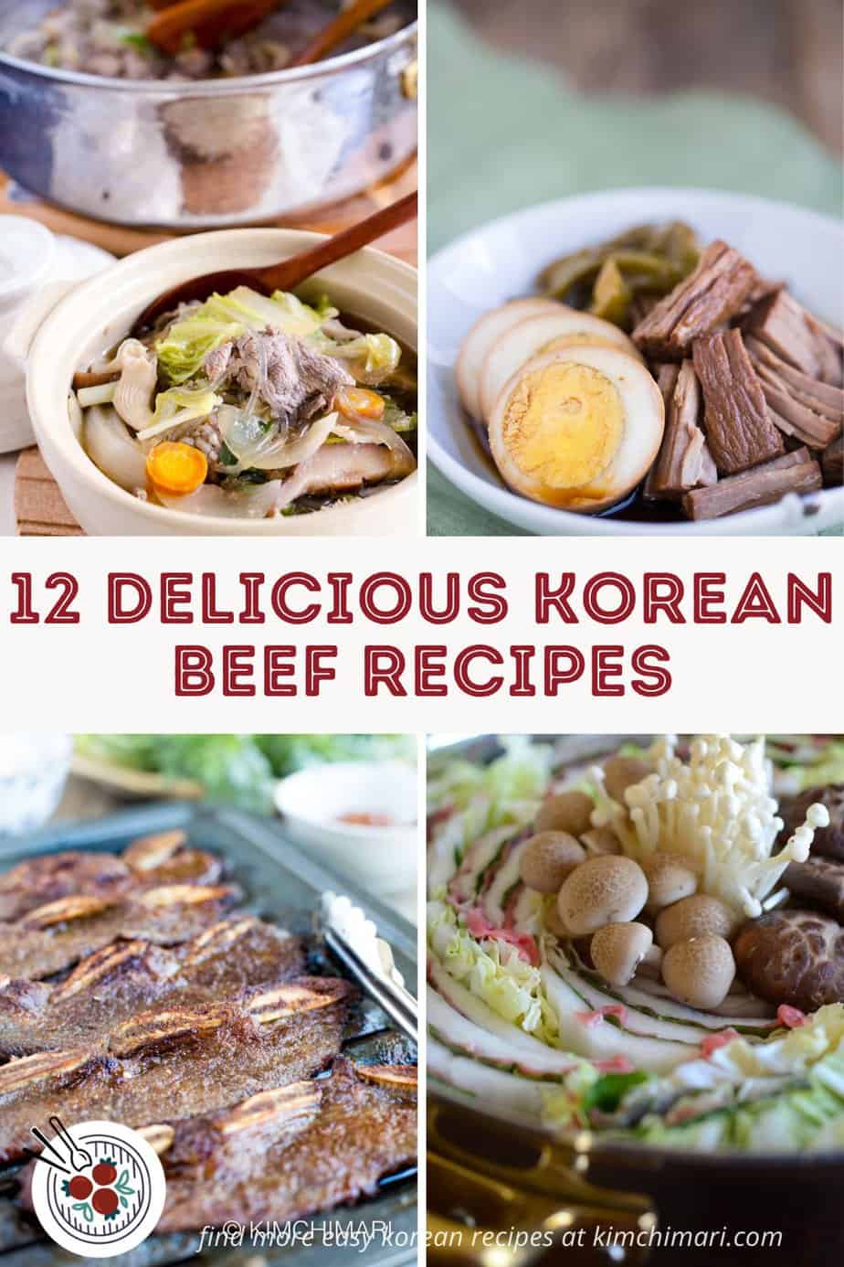 BEST 12 Delicious Korean Beef Recipes! Kimchimari
