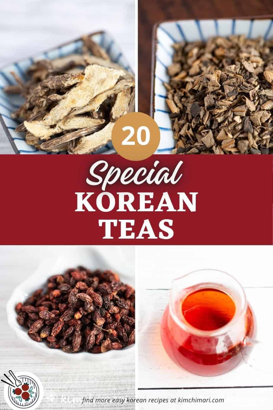 20 Traditional Korean Teas beyond Barley and Corn Tea Kimchimari