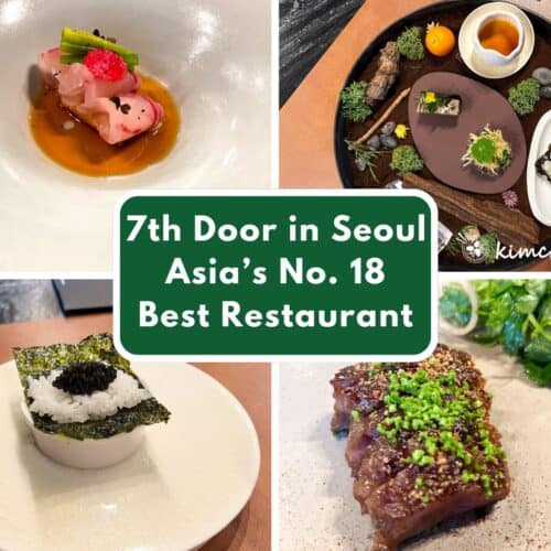 7th door michelin star restaurant in seoul review