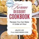 korean dessert cookbook pin